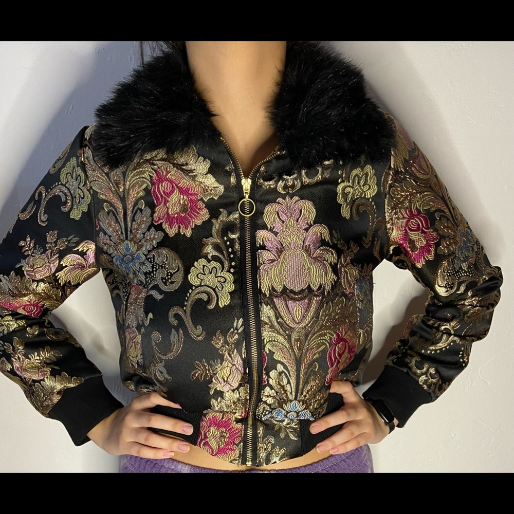 Faux fur  jacket